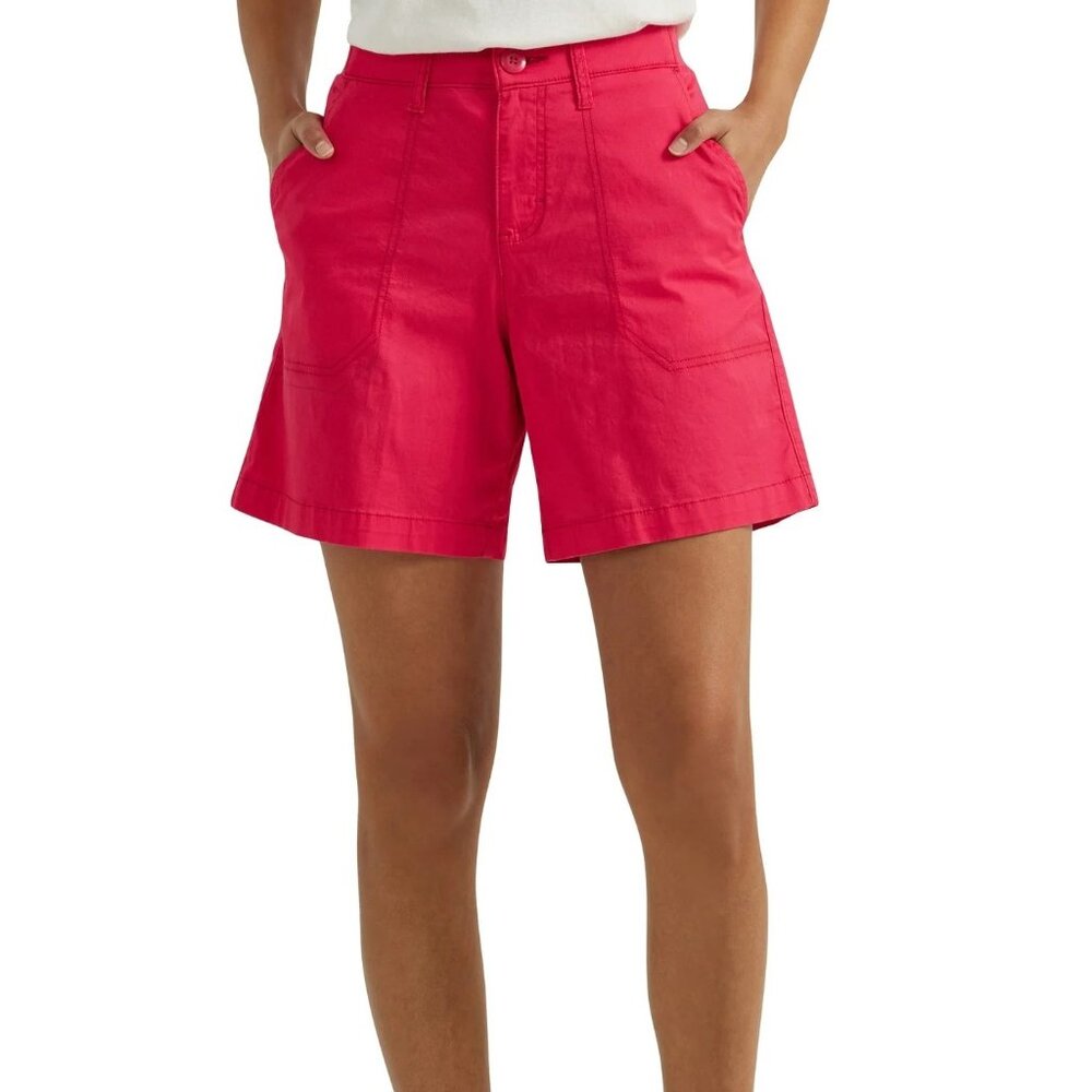 LEE women's Chino Bermuda ultra soft waistband size 16M